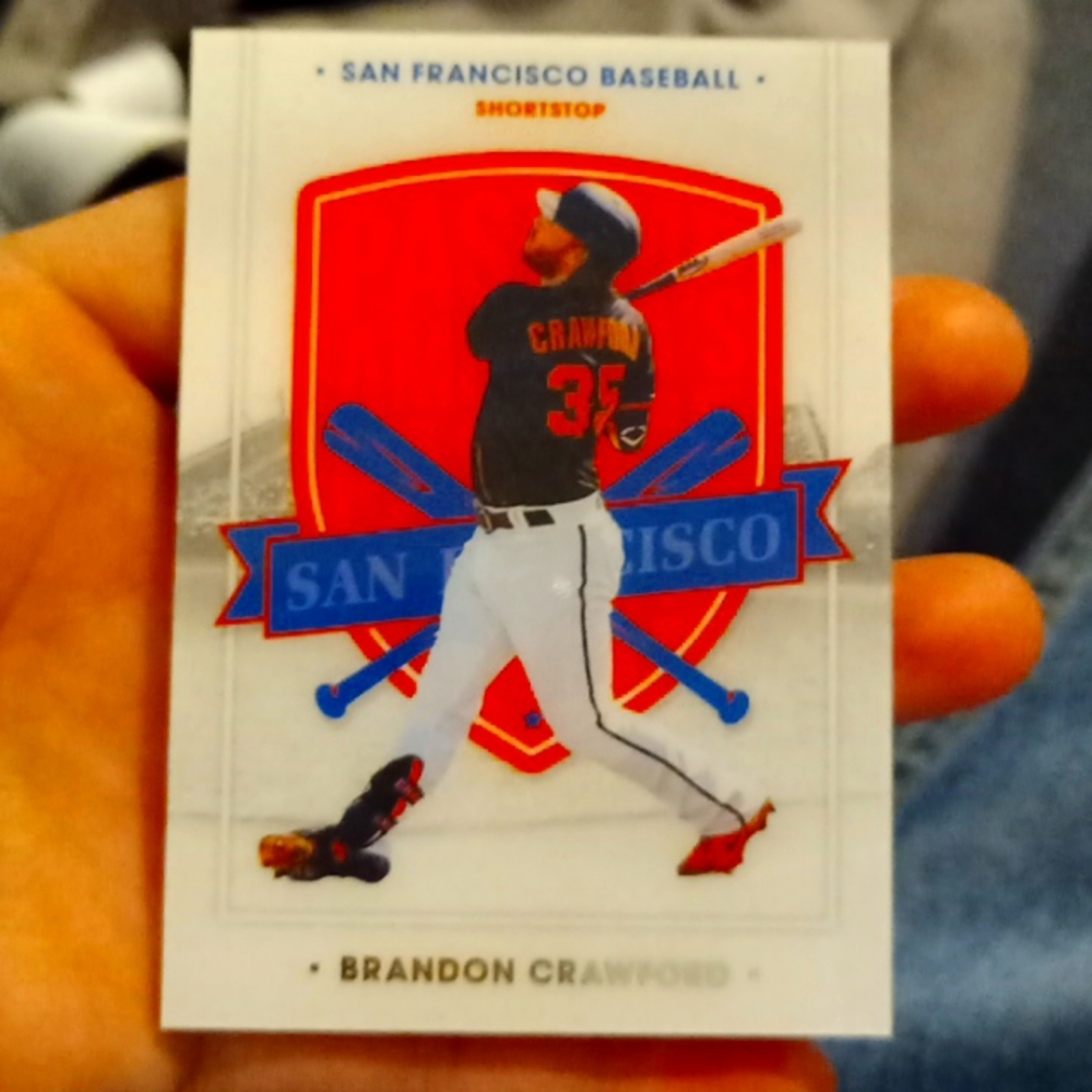 BRANDON CRAWFORD BASEBALL CARD